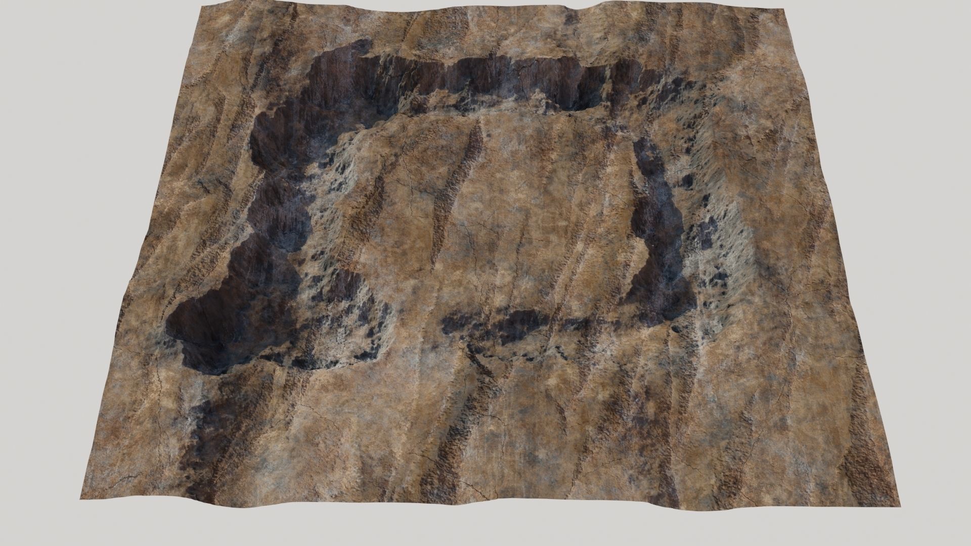 Landscape 3D model 2 lod 3D model_6