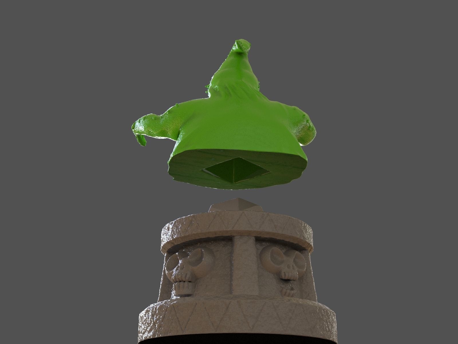 Oogie Boogie Bust 3D print model_19