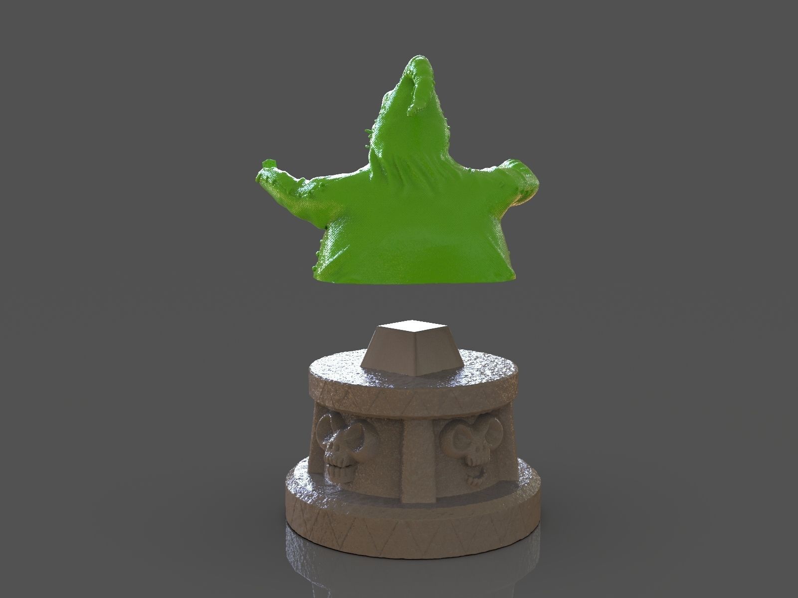 Oogie Boogie Bust 3D print model_13