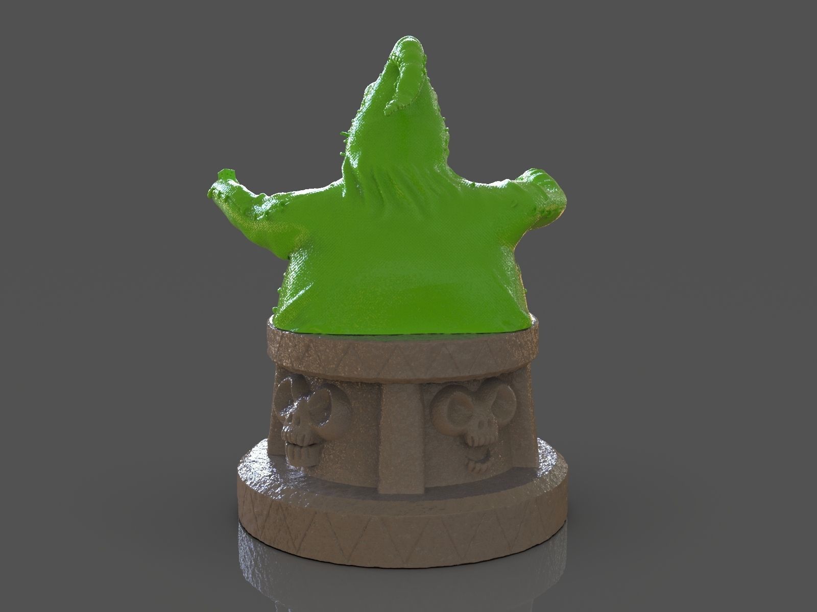 Oogie Boogie Bust 3D print model_4