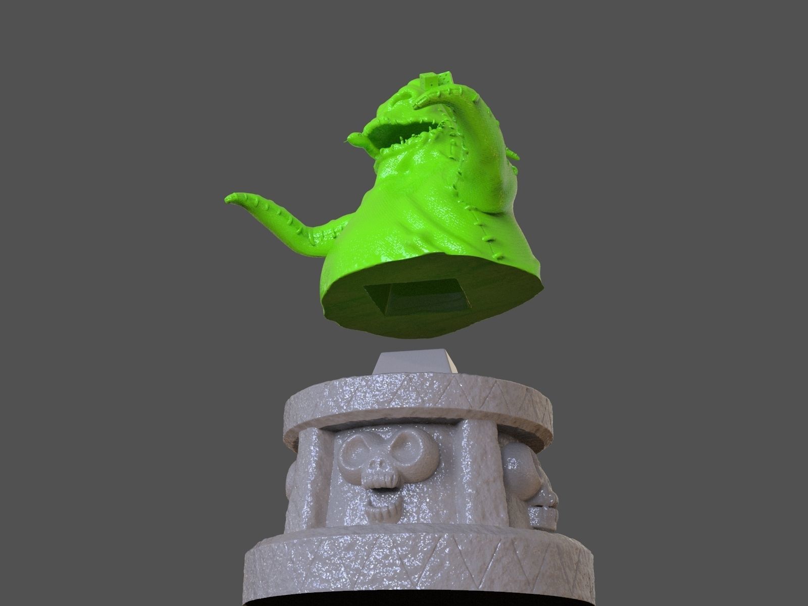 Oogie Boogie Bust 3D print model_18