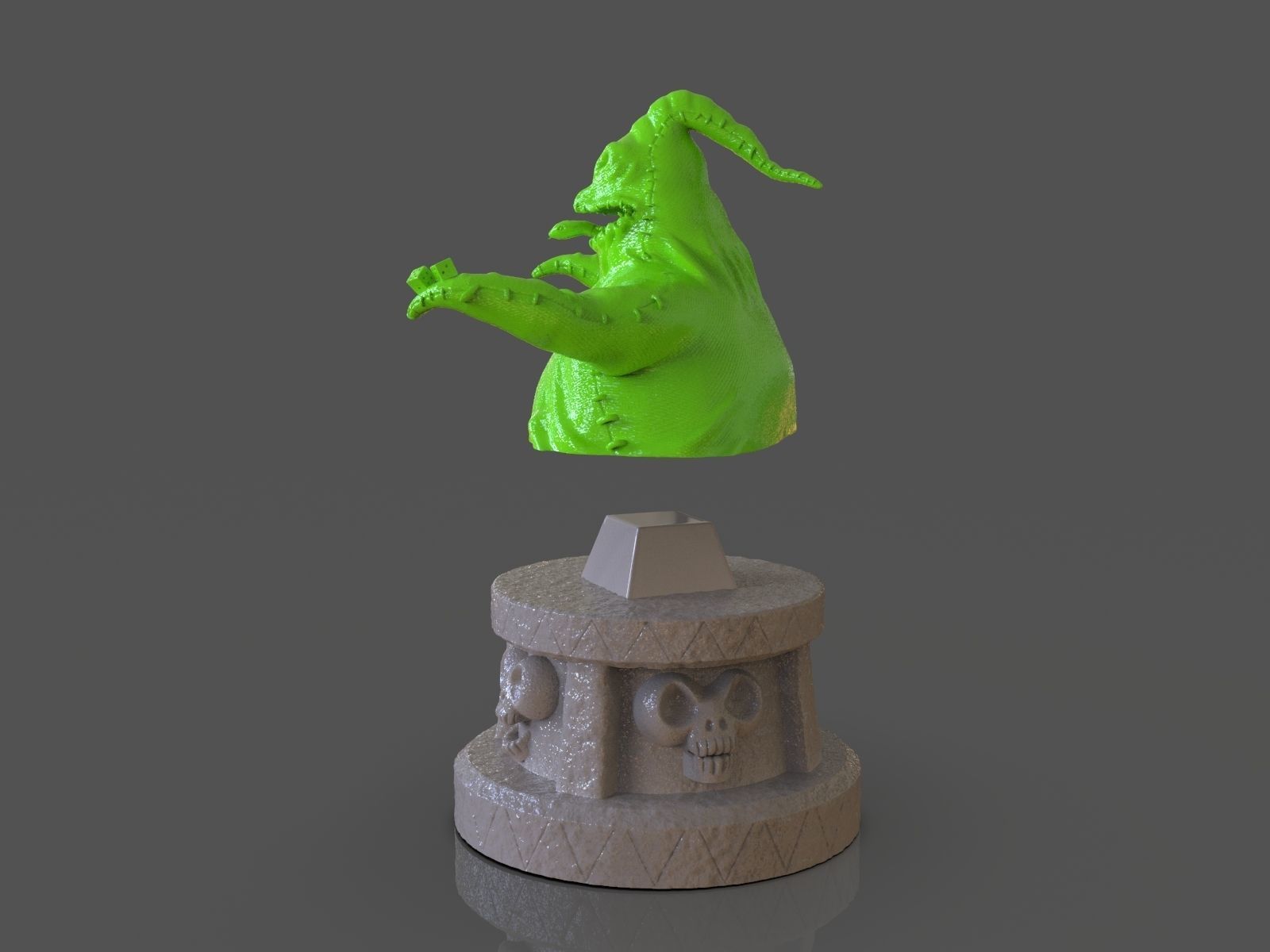 Oogie Boogie Bust 3D print model_12