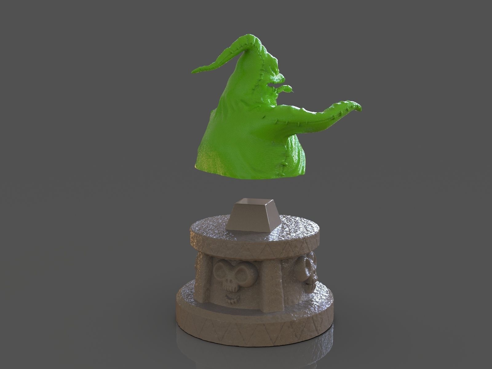 Oogie Boogie Bust 3D print model_14