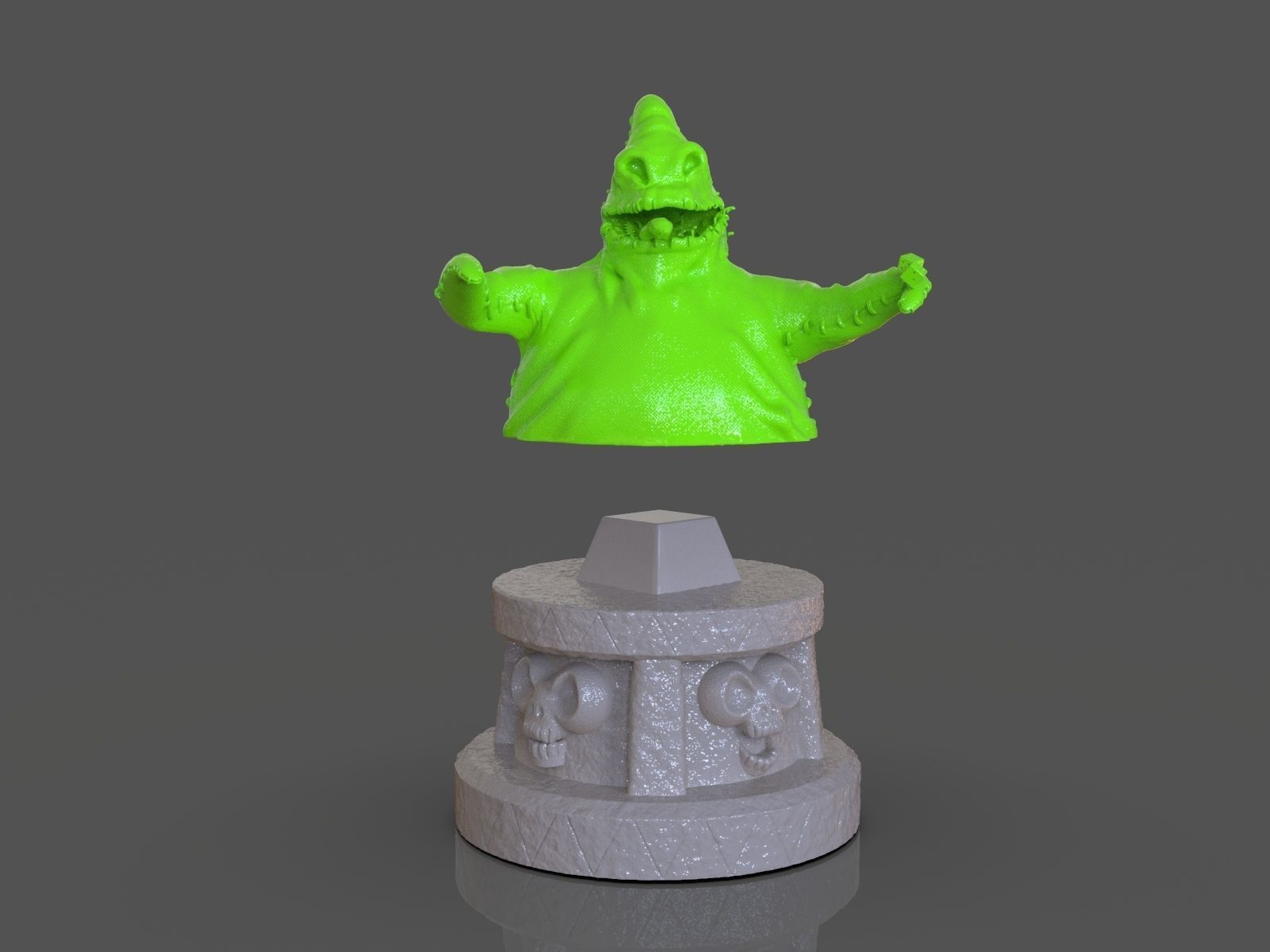 Oogie Boogie Bust 3D print model_10