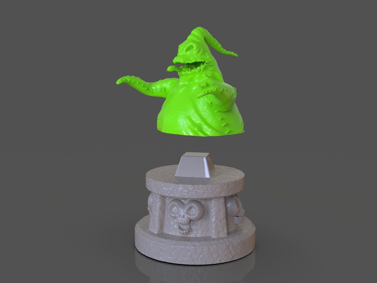 Oogie Boogie Bust 3D print model_11