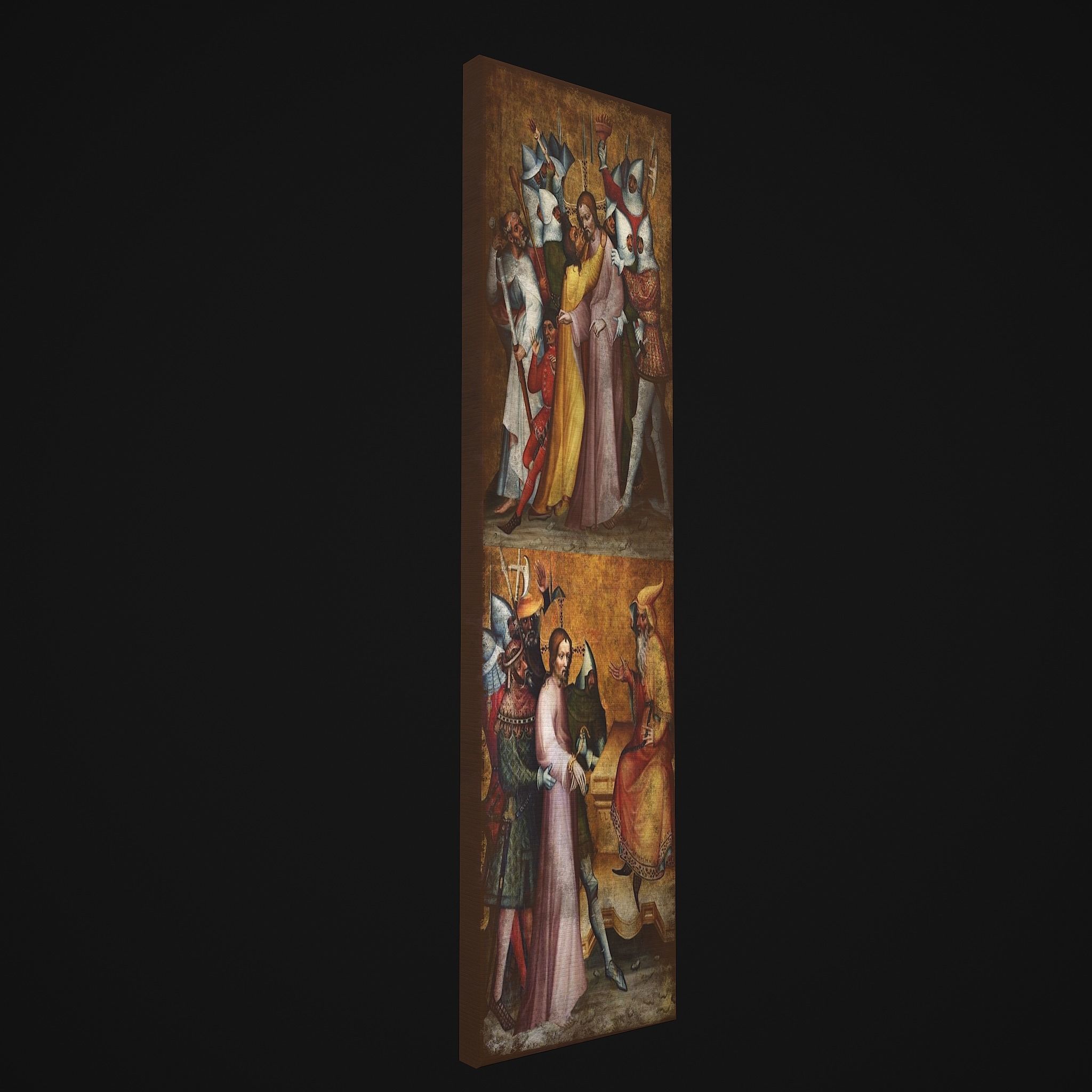Medieval Church Paintings One and Two 3D Model Collection_25