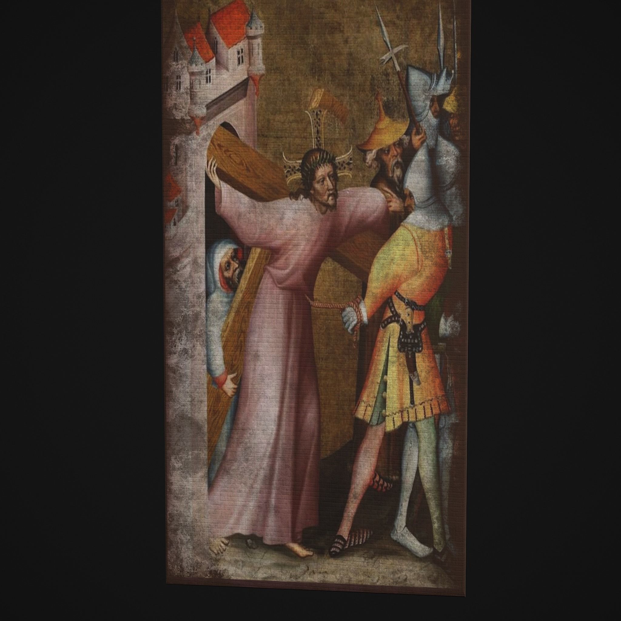 Medieval Church Paintings One and Two 3D Model Collection_32