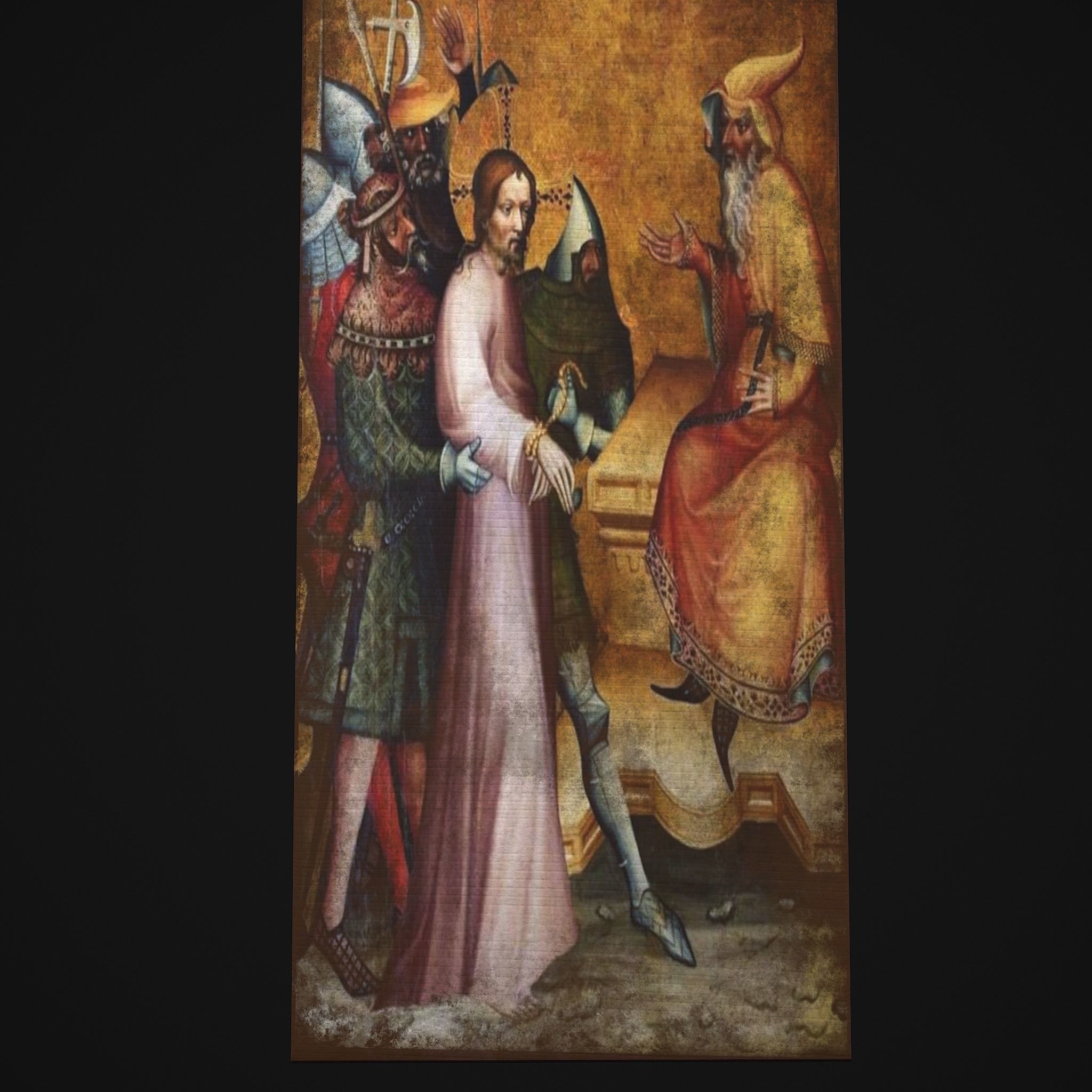 Medieval Church Paintings One and Two 3D Model Collection_37