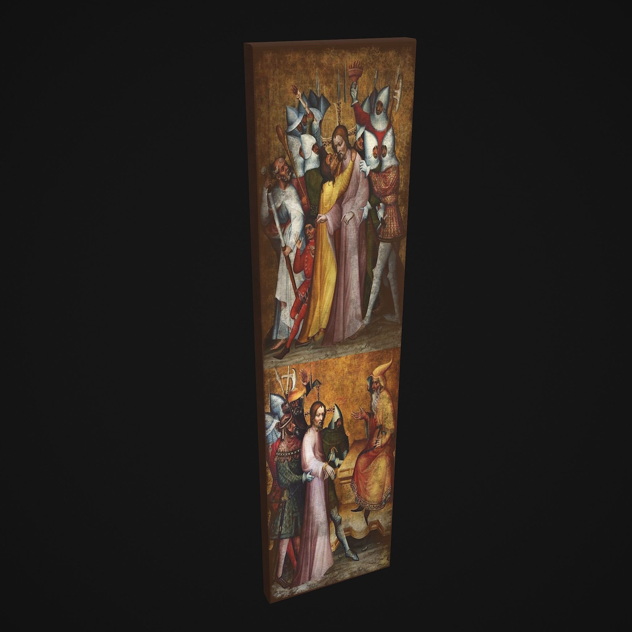 Medieval Church Paintings One and Two 3D Model Collection_27