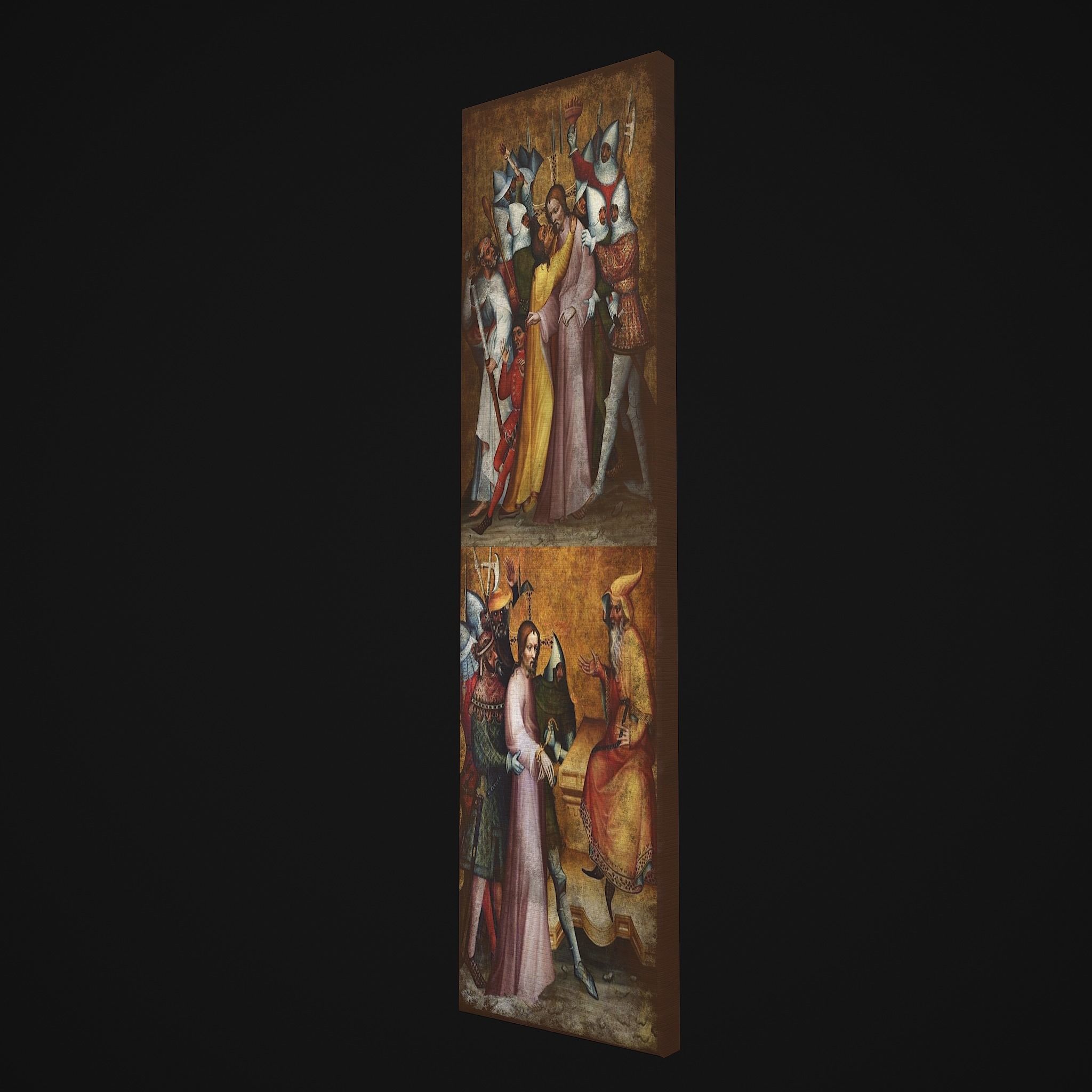 Medieval Church Paintings One and Two 3D Model Collection_26