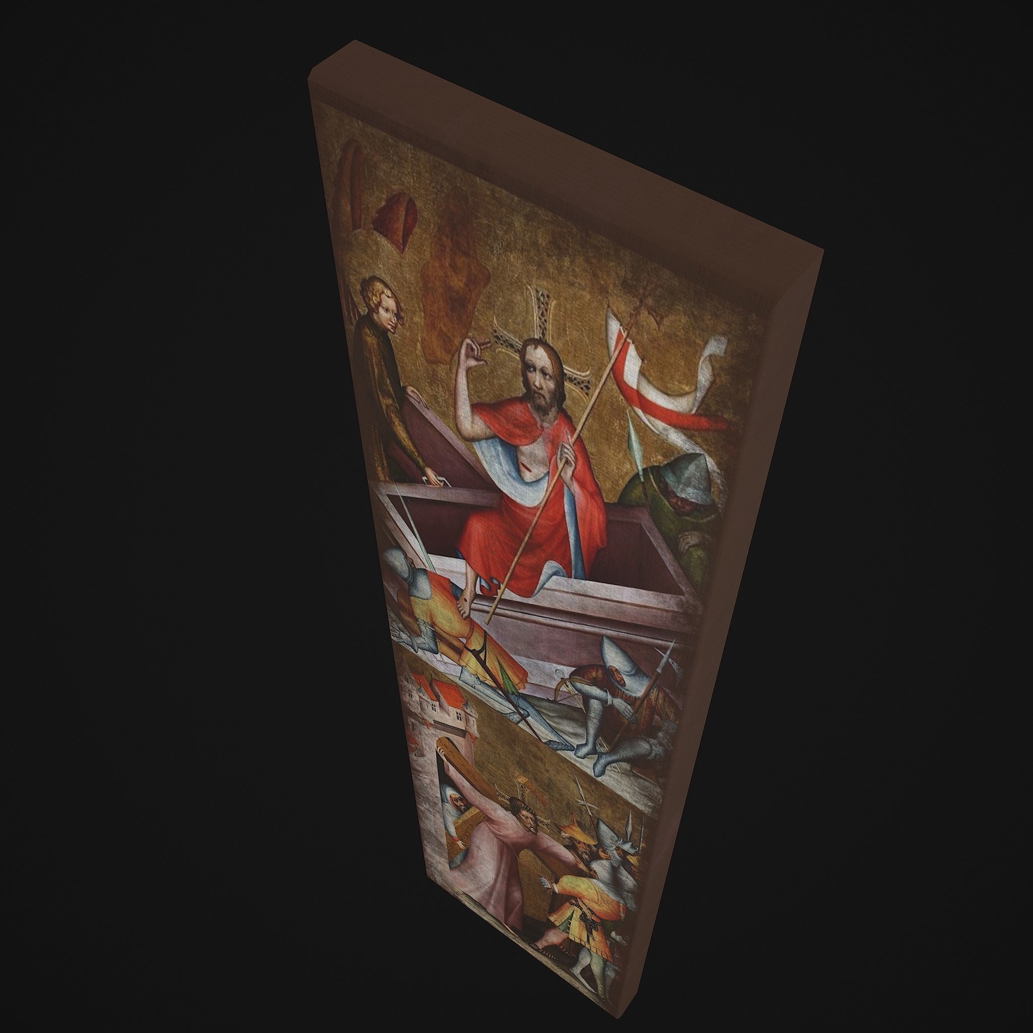 Medieval Church Paintings One and Two 3D Model Collection_21