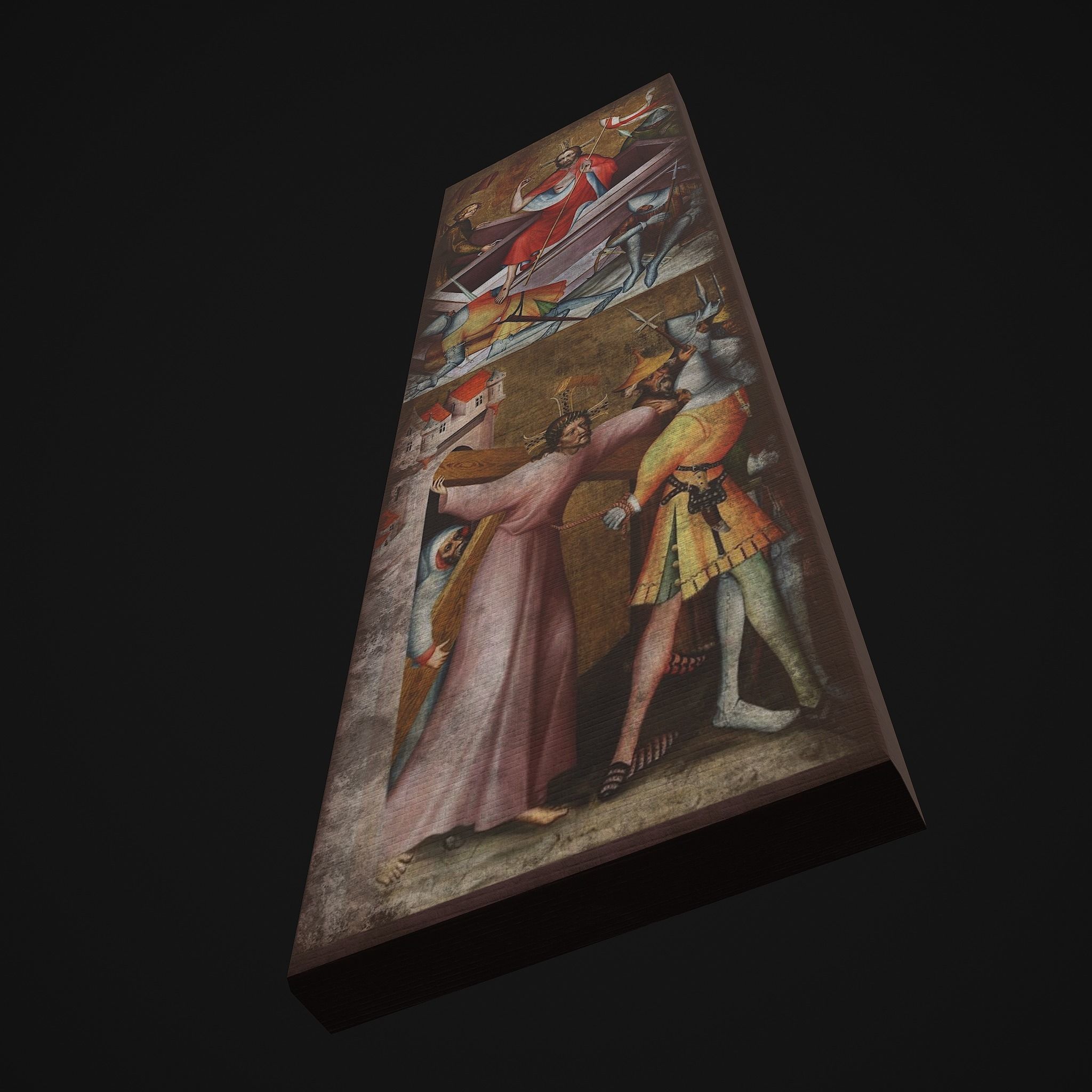 Medieval Church Paintings One and Two 3D Model Collection_24