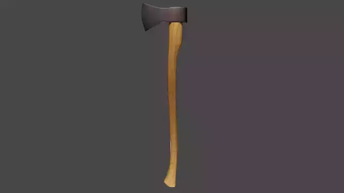 Common Axe- Hacha comun Model 3D