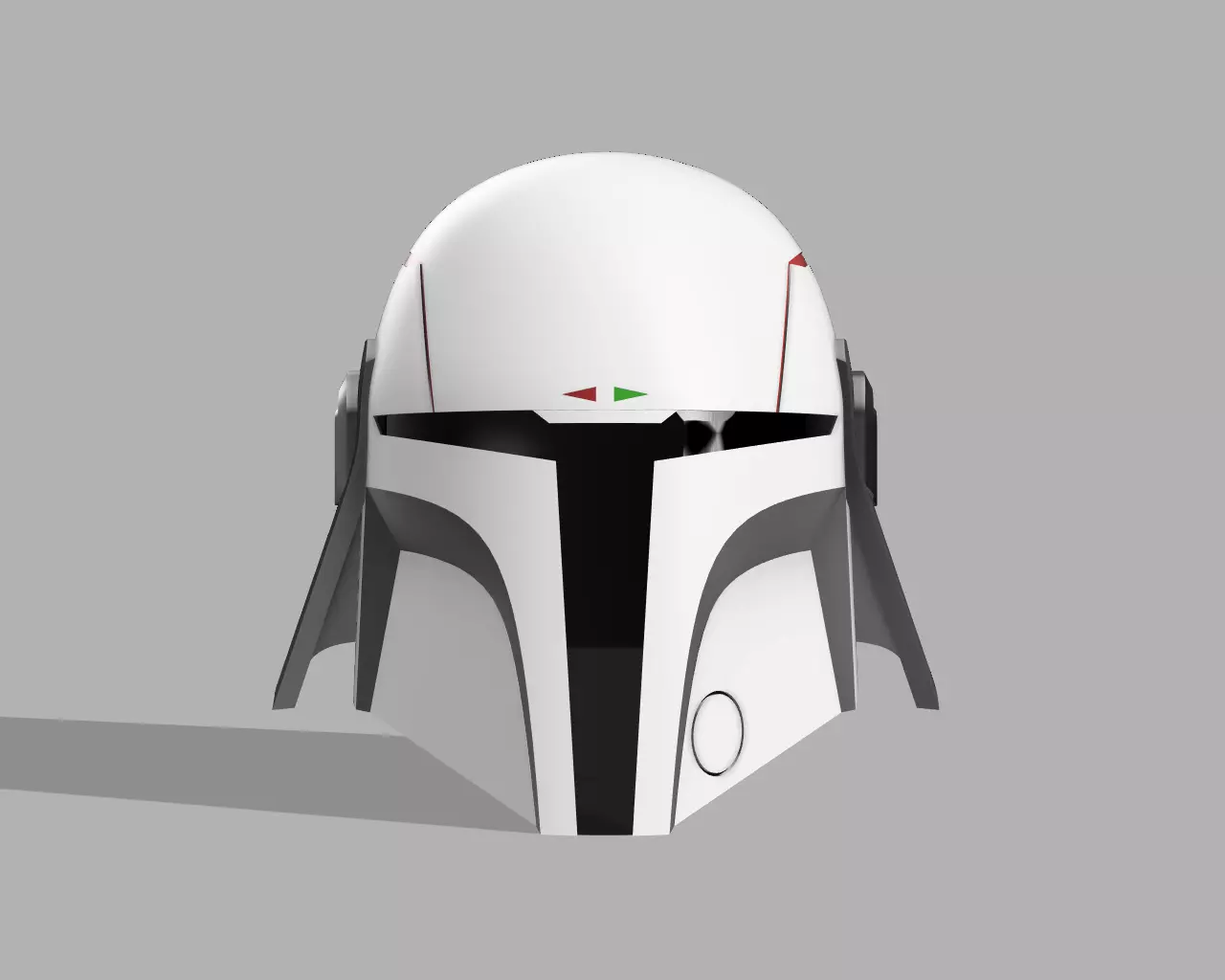 The Gunslinger v2 mandalorian helmet 3D print model