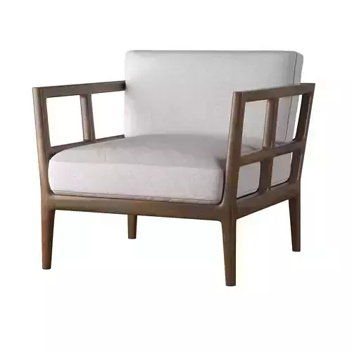 RH LAUREL LOUNGE CHAIR