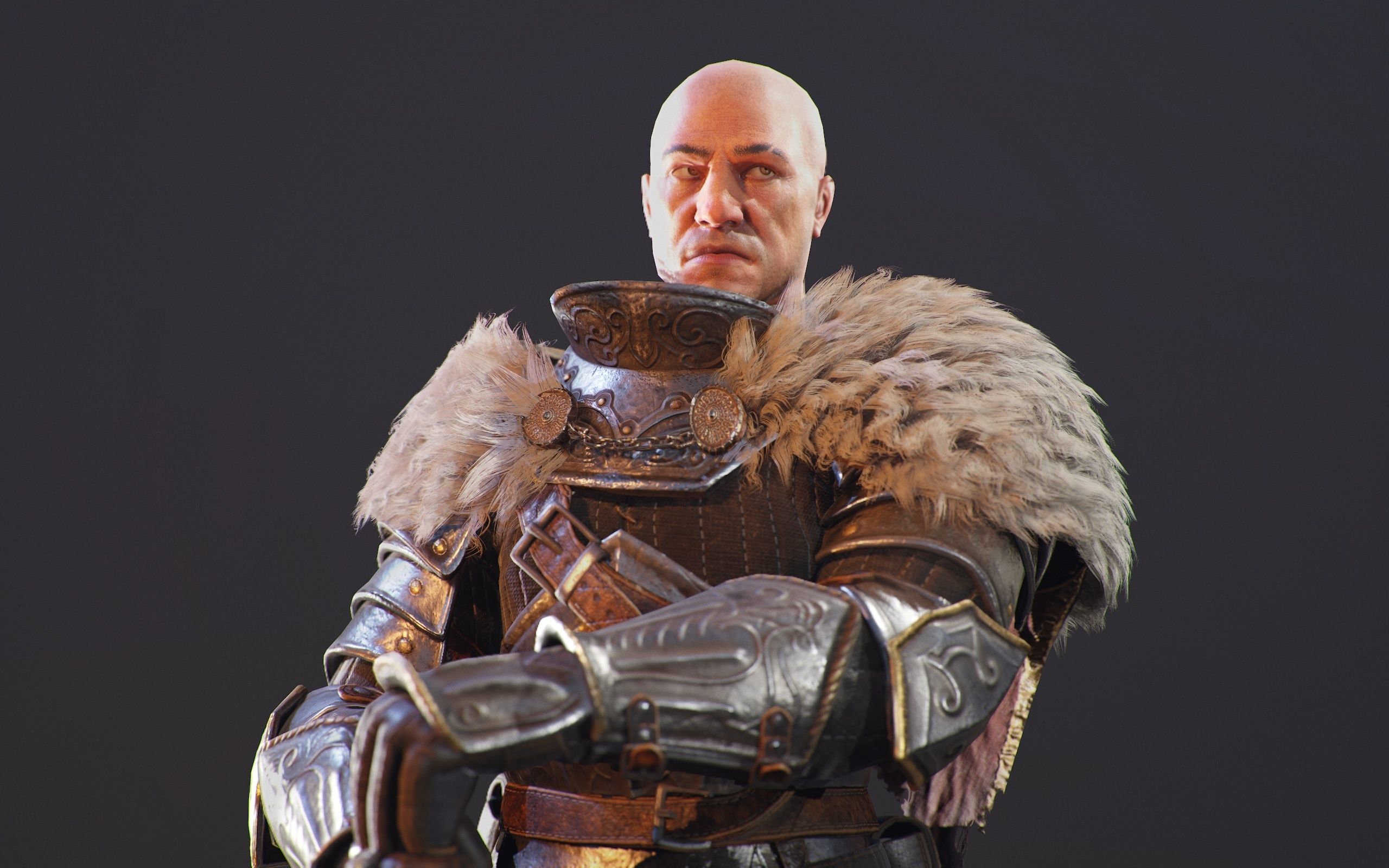 Knight Errant Low-poly 3D model_18