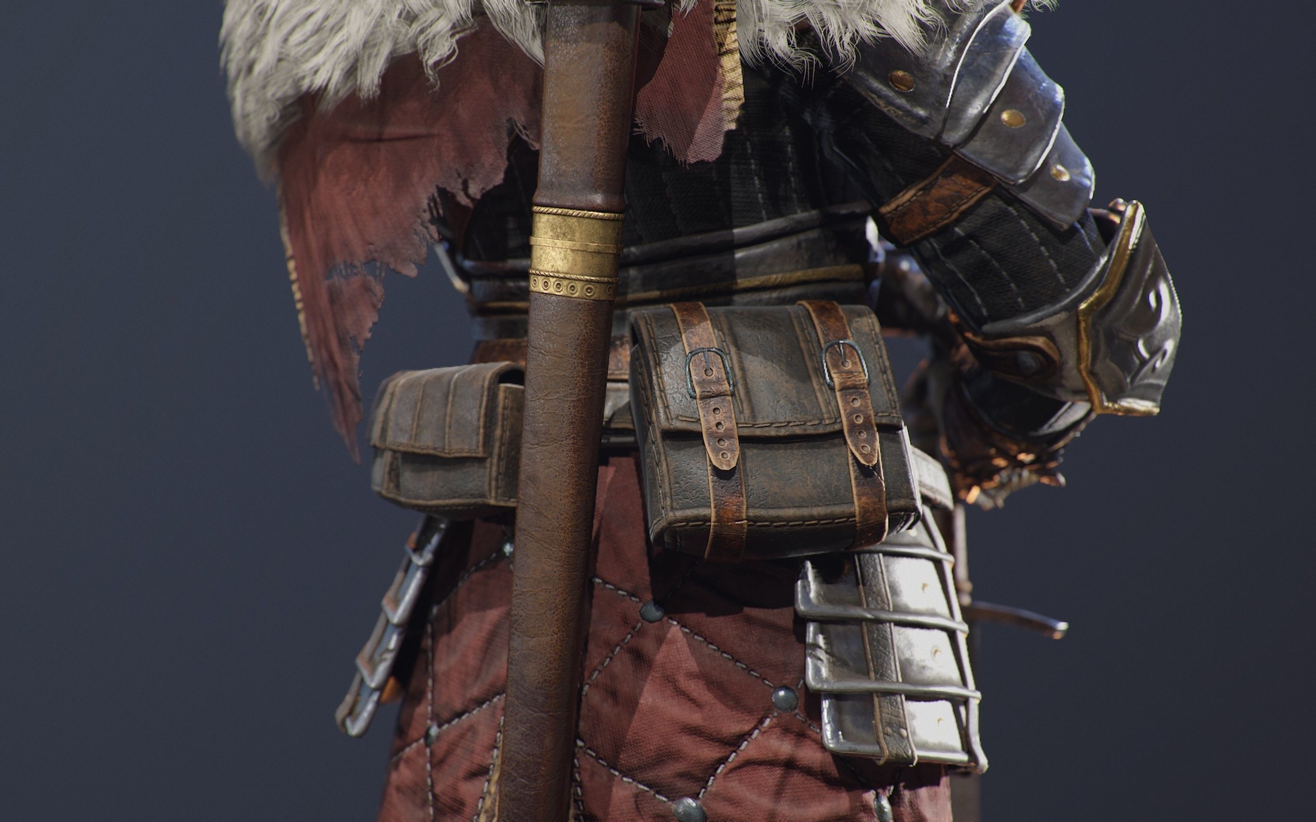 Knight Errant Low-poly 3D model_22