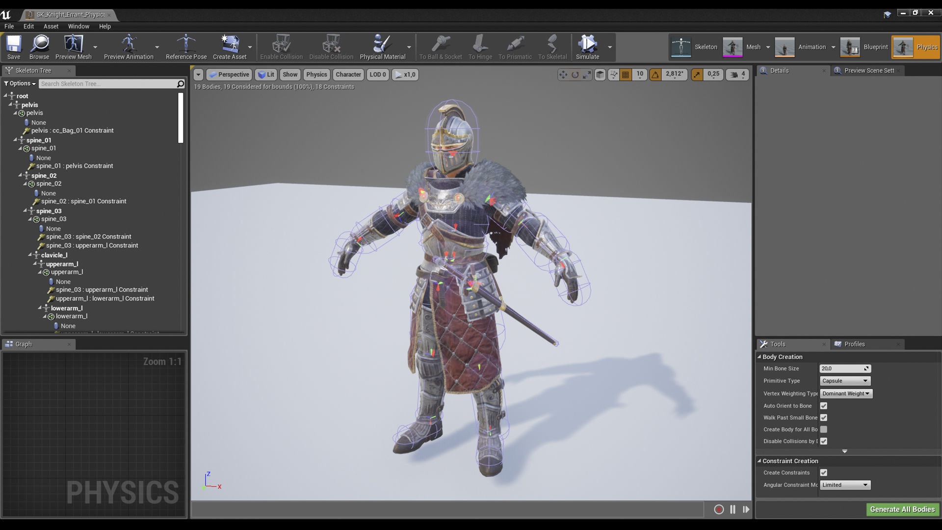 Knight Errant Low-poly 3D model_31