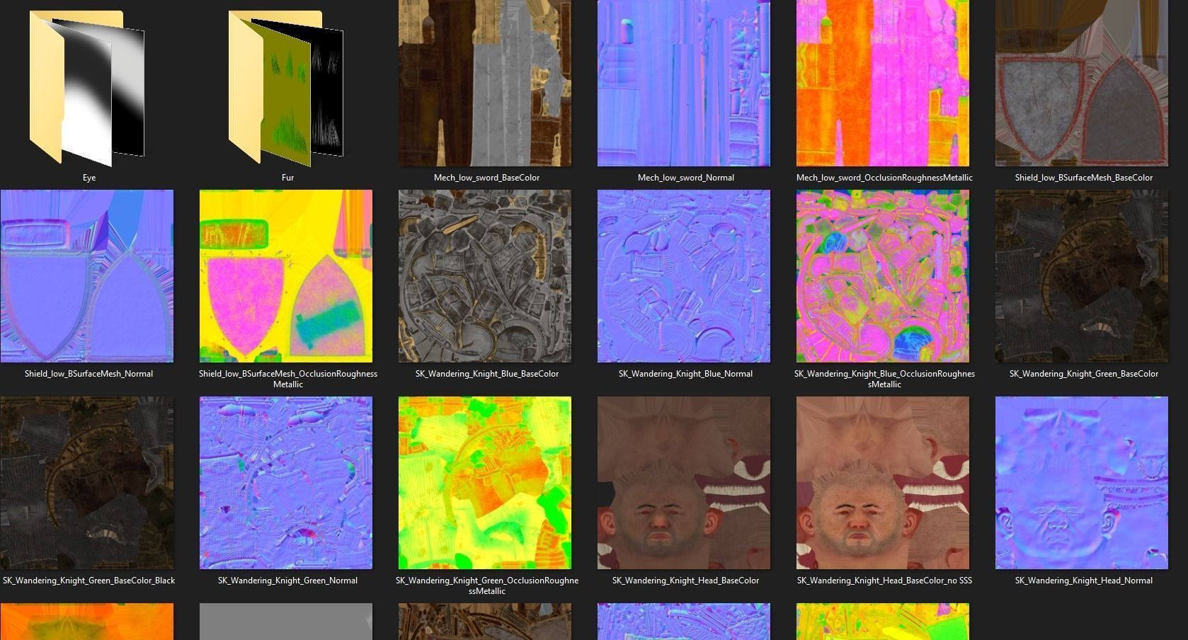 Knight Errant Low-poly 3D model_38