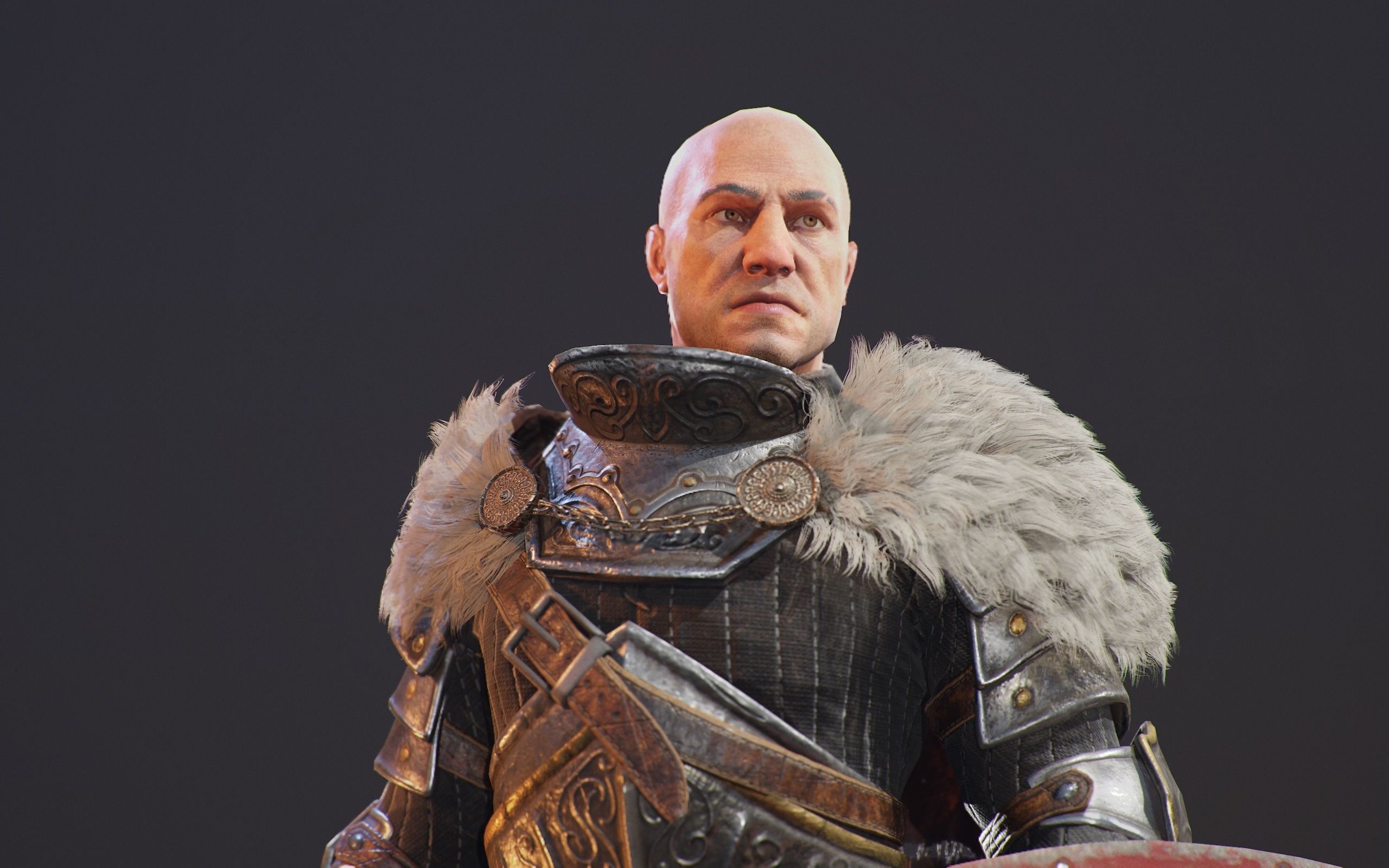 Knight Errant Low-poly 3D model_17