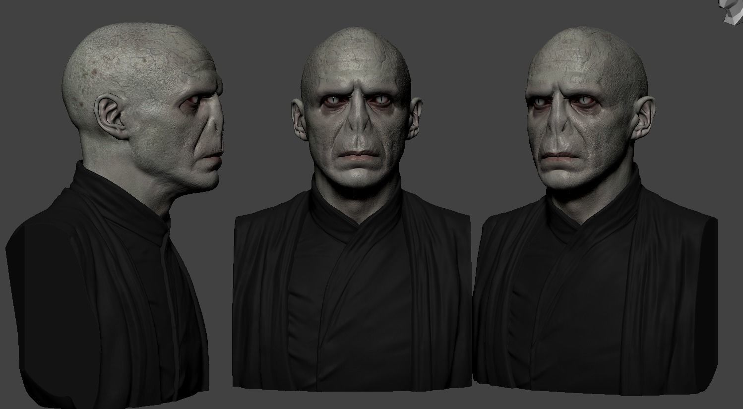 Lord Voldemort 3D print model_18