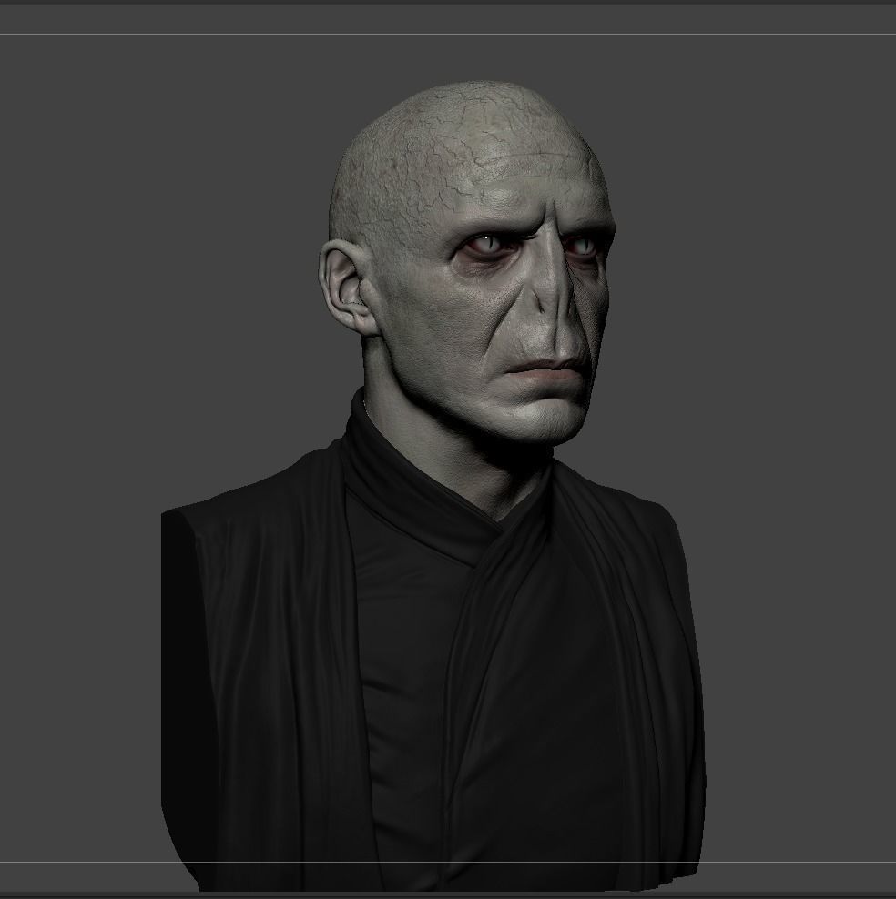 Lord Voldemort 3D print model_15