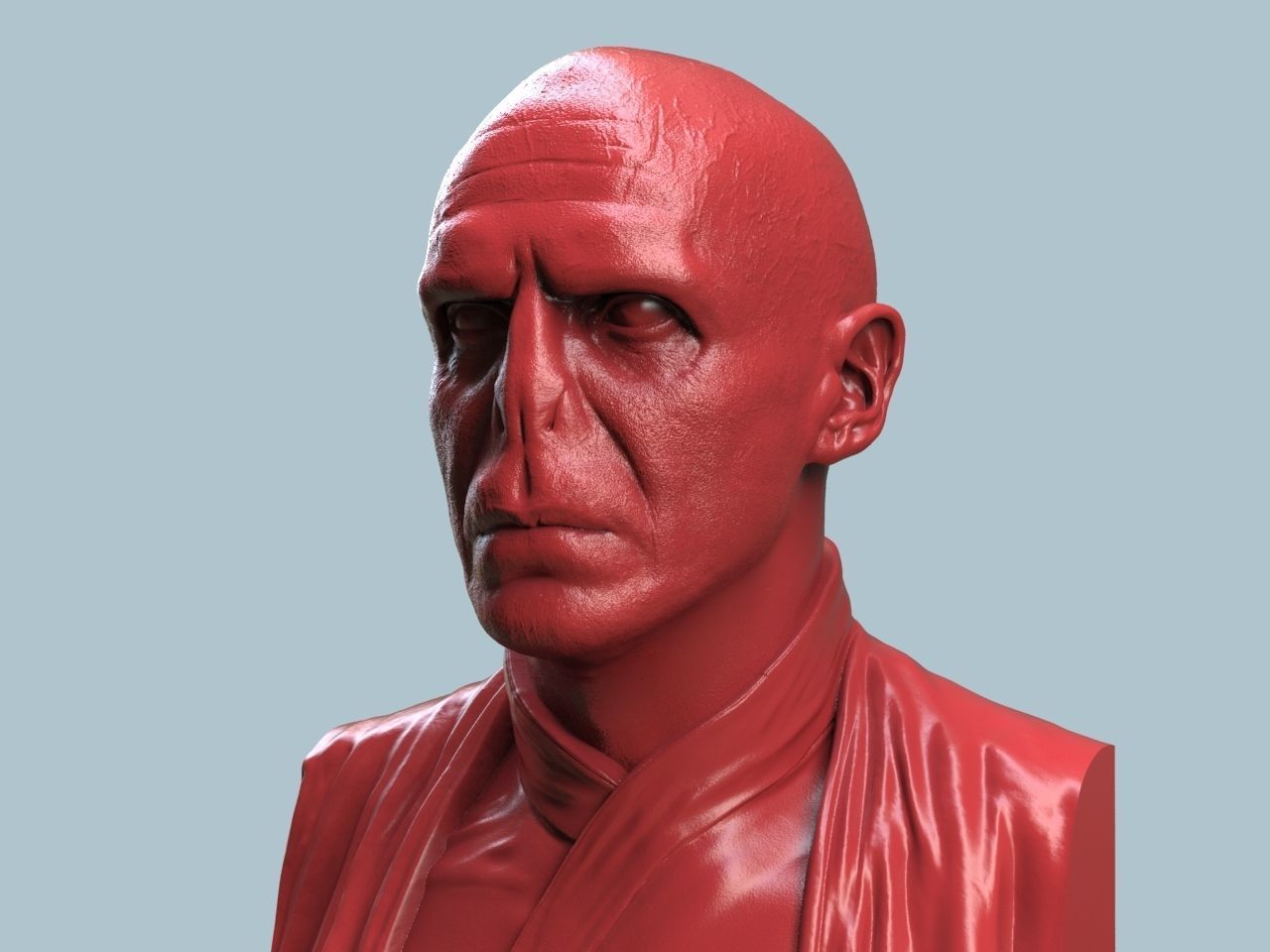 Lord Voldemort 3D print model_1