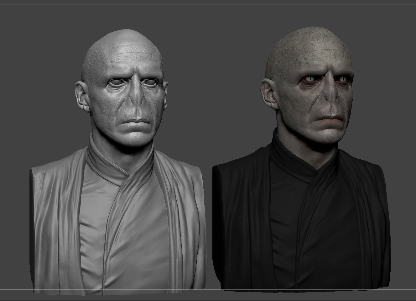 Lord Voldemort 3D print model_20