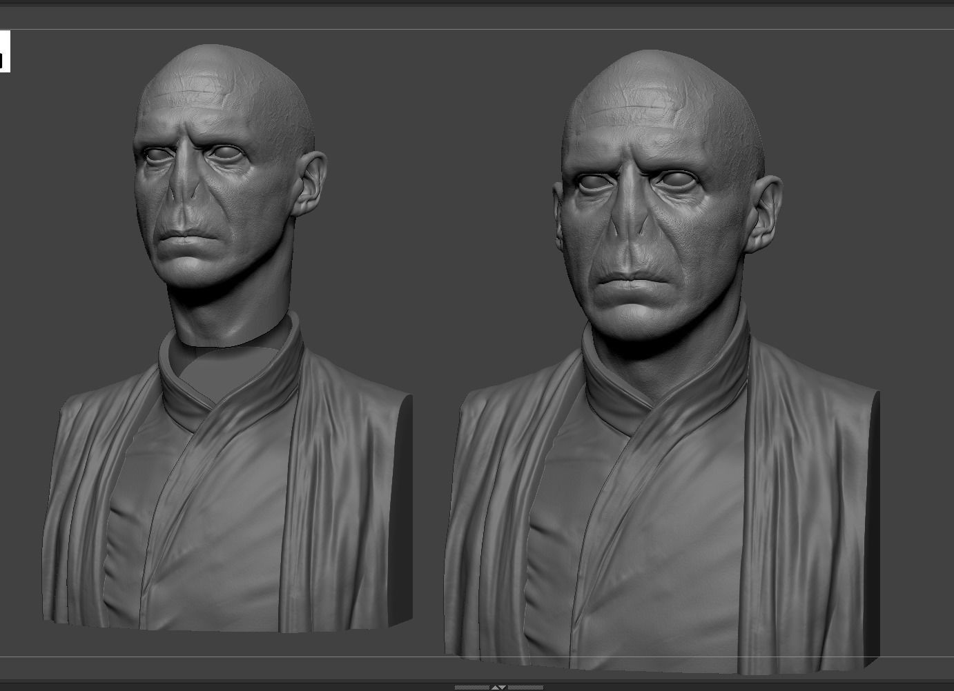 Lord Voldemort 3D print model_22
