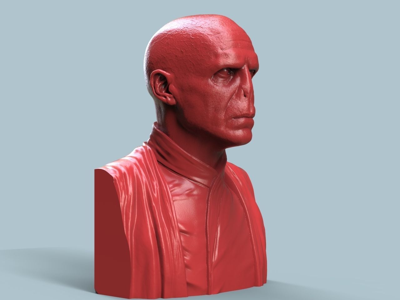 Lord Voldemort 3D print model_2