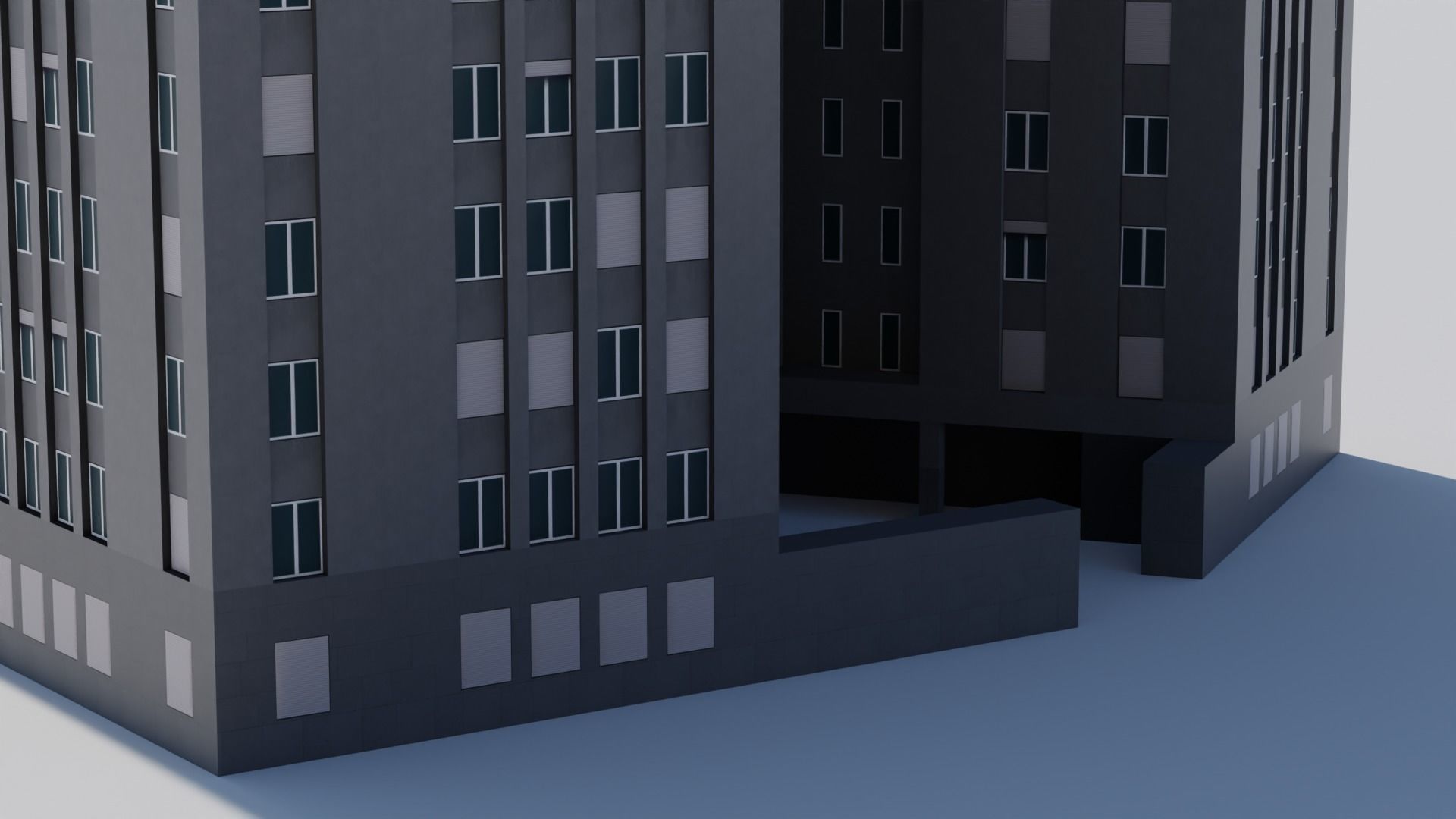 Kavanagh Building Low-poly 3D model_16