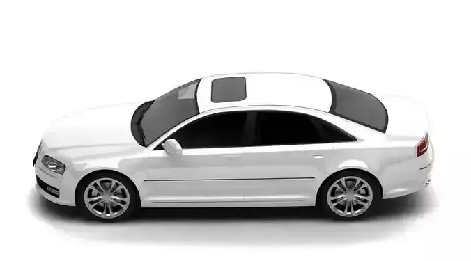 Audi A6 car 3D model 