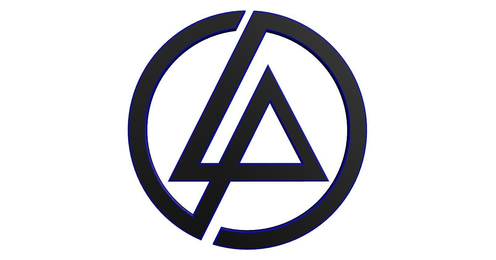 logos - linkin 3D print model_1