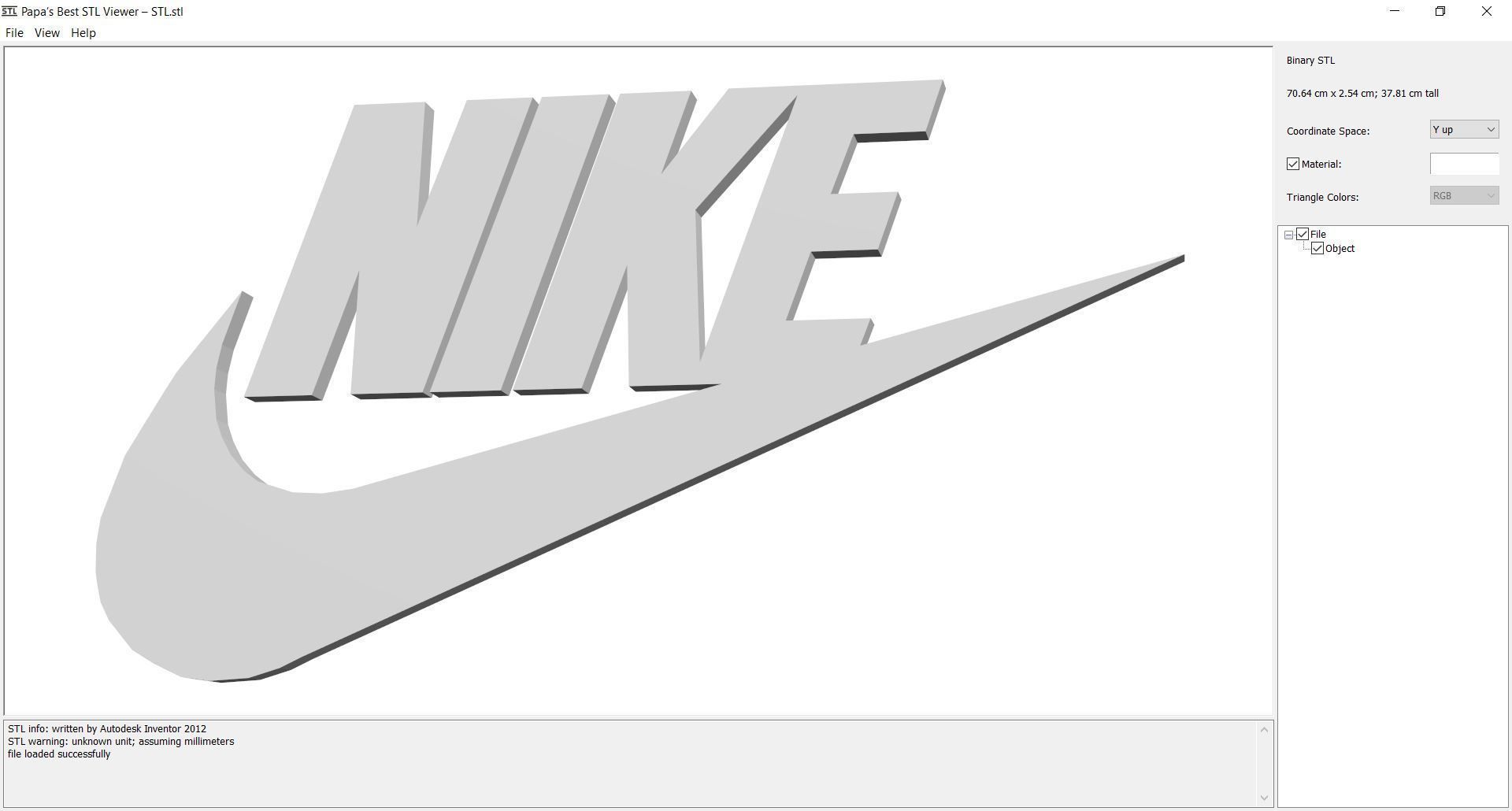 logos - nike 3D print model_1
