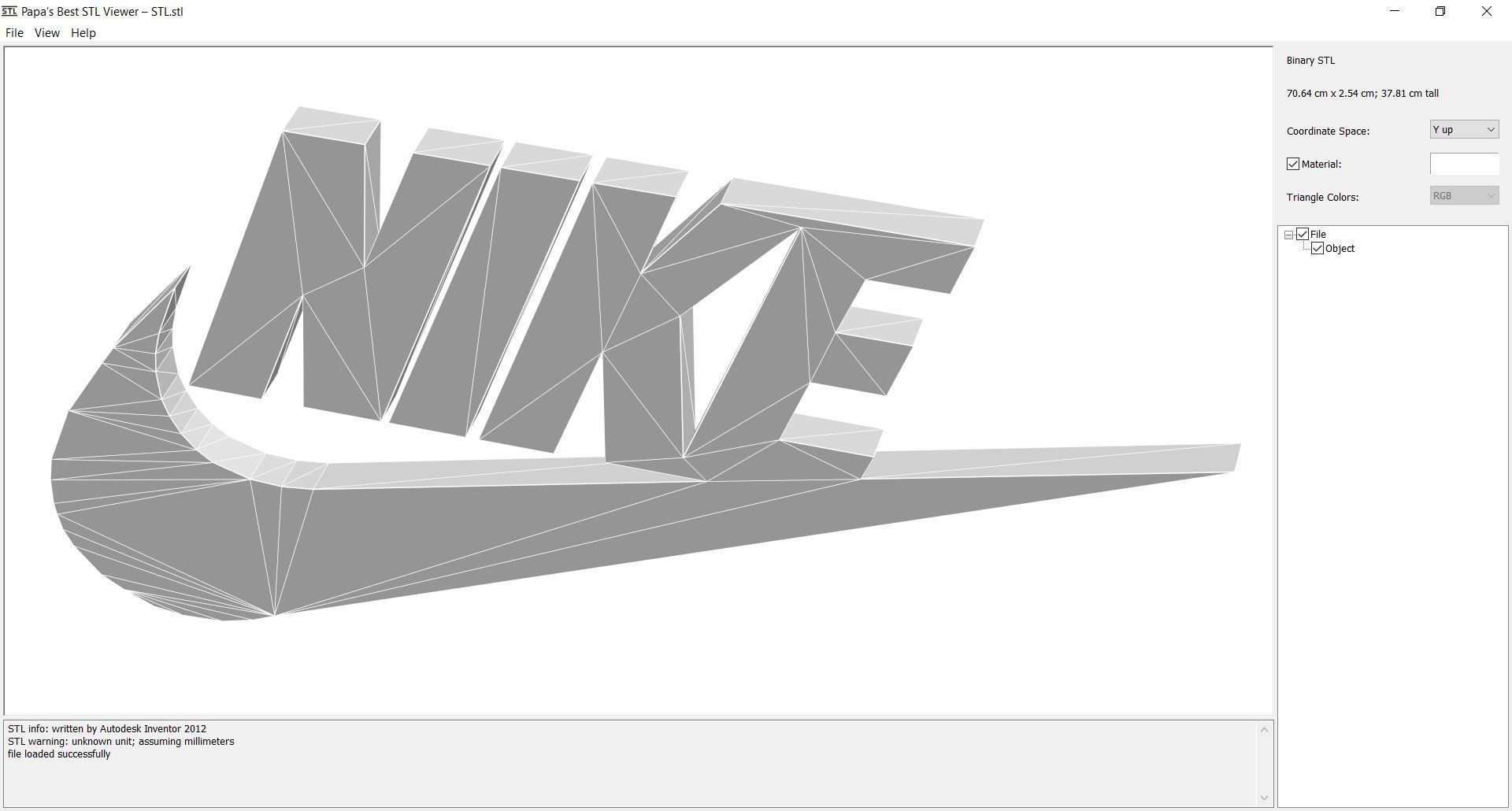 logos - nike 3D print model_2