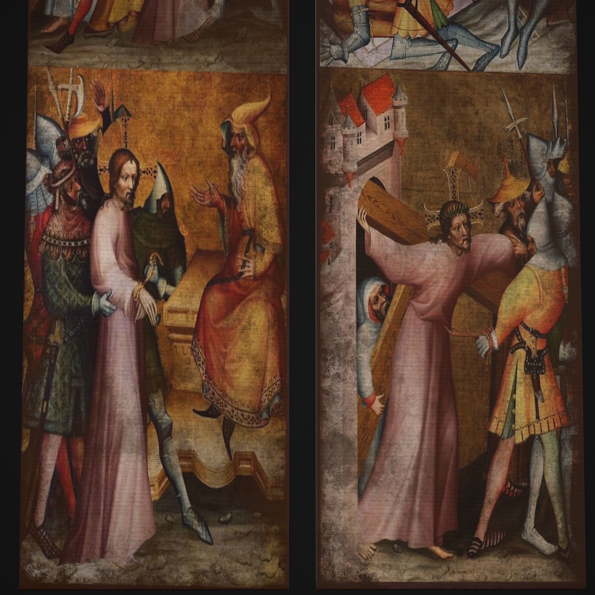 Medieval Long Paintings Five Pack 3D Model Collection_21