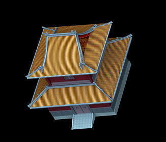 Ancient Chinese Architecture 01 3D model_19