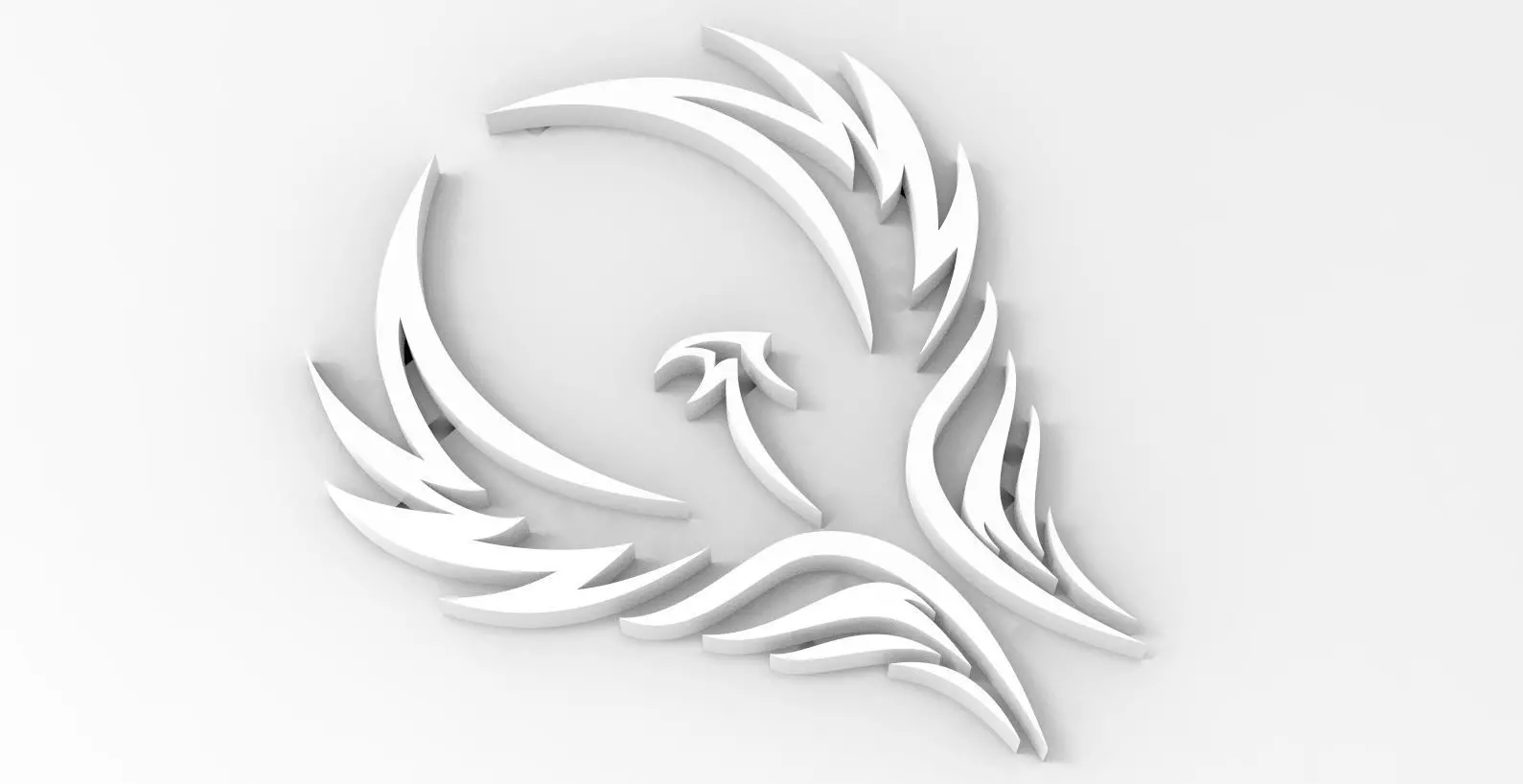 logos - phoenix 3D print model_0
