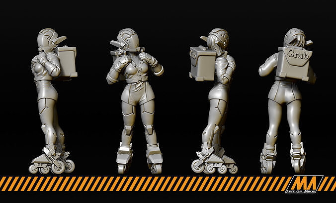 Rollerbabes  3D print model