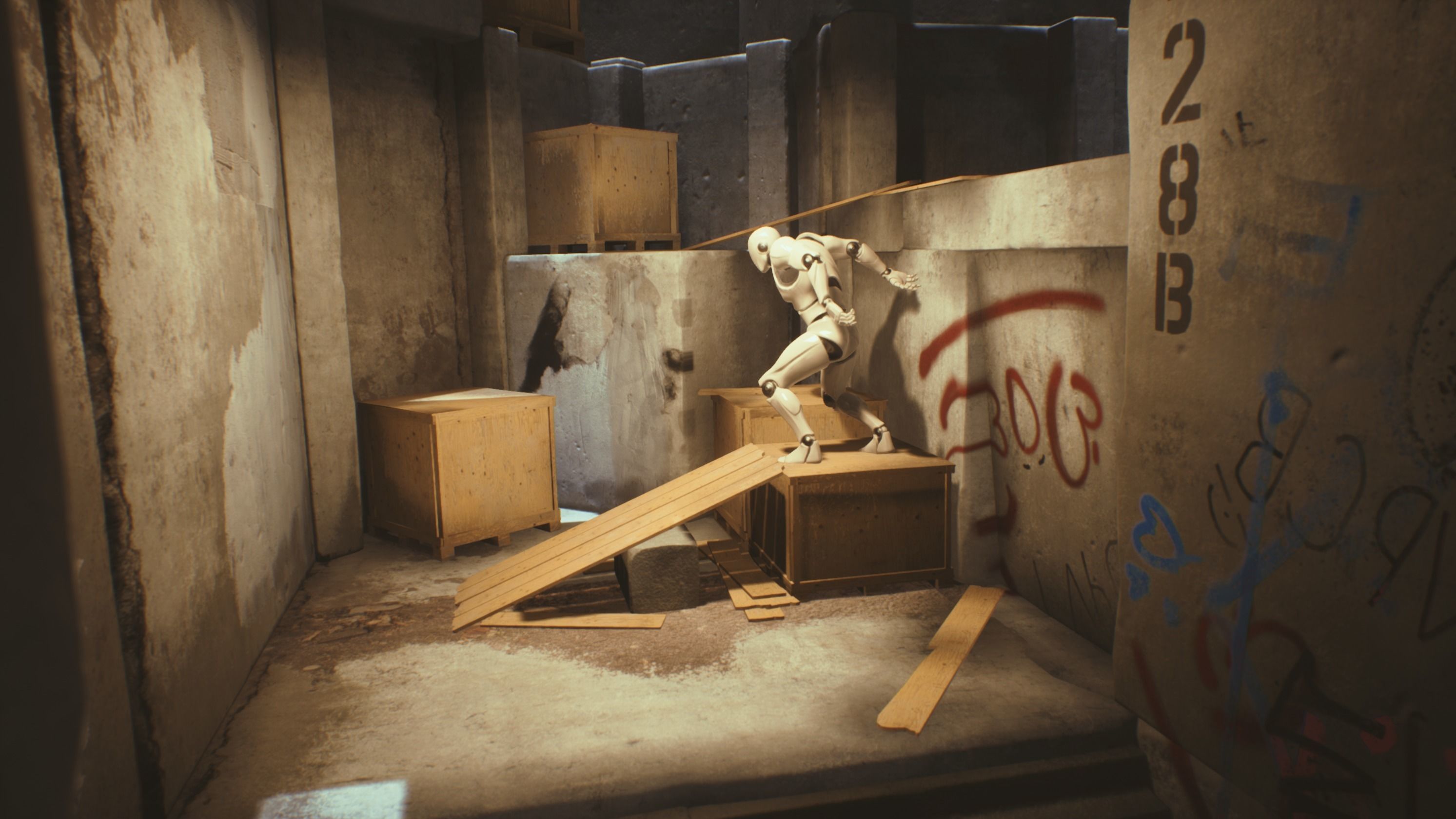 Easy Urban Concrete Kit - Unreal Engine Asset Pack Low-poly 3D model_11