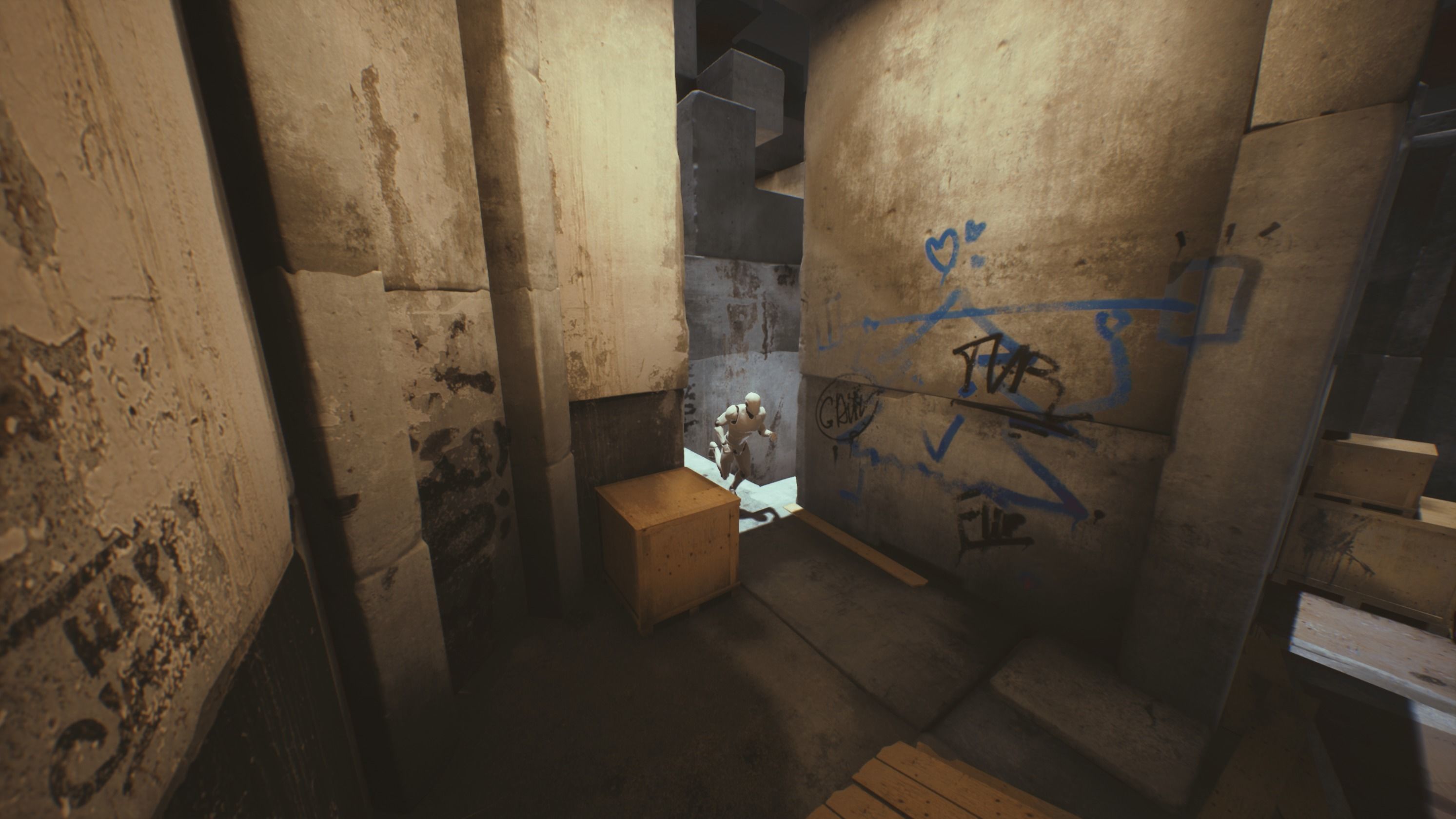 Easy Urban Concrete Kit - Unreal Engine Asset Pack Low-poly 3D model_5