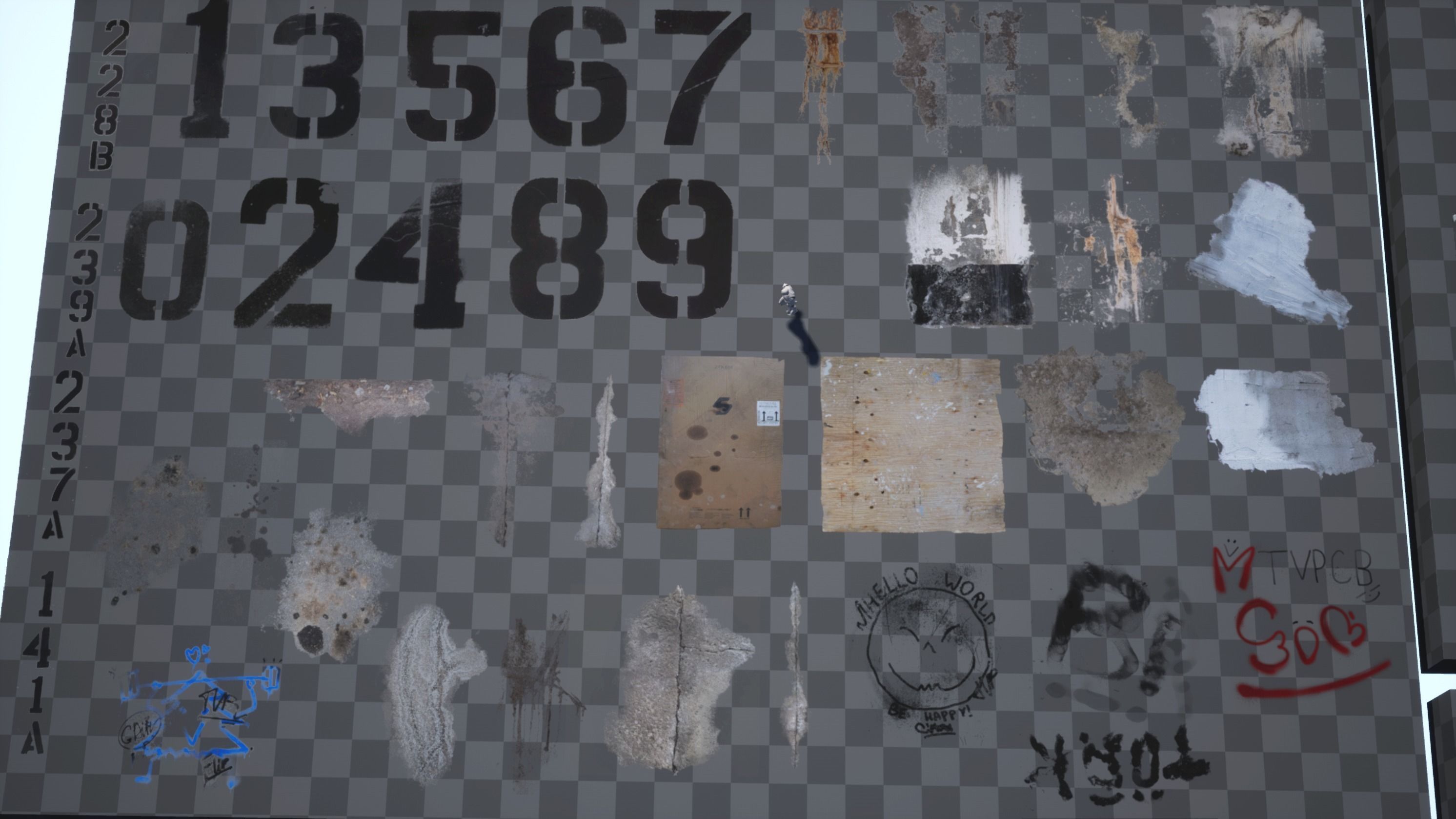 Easy Urban Concrete Kit - Unreal Engine Asset Pack Low-poly 3D model_12