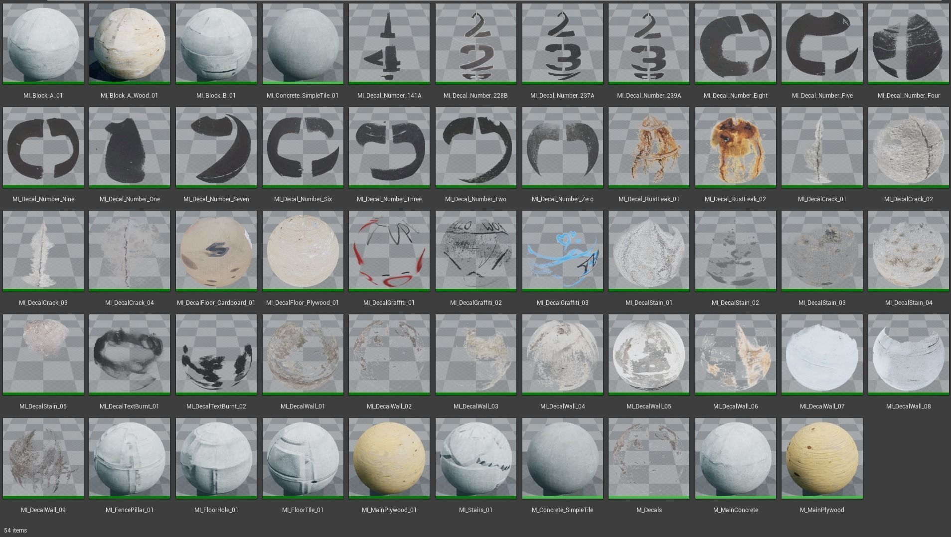 Easy Urban Concrete Kit - Unreal Engine Asset Pack Low-poly 3D model_17