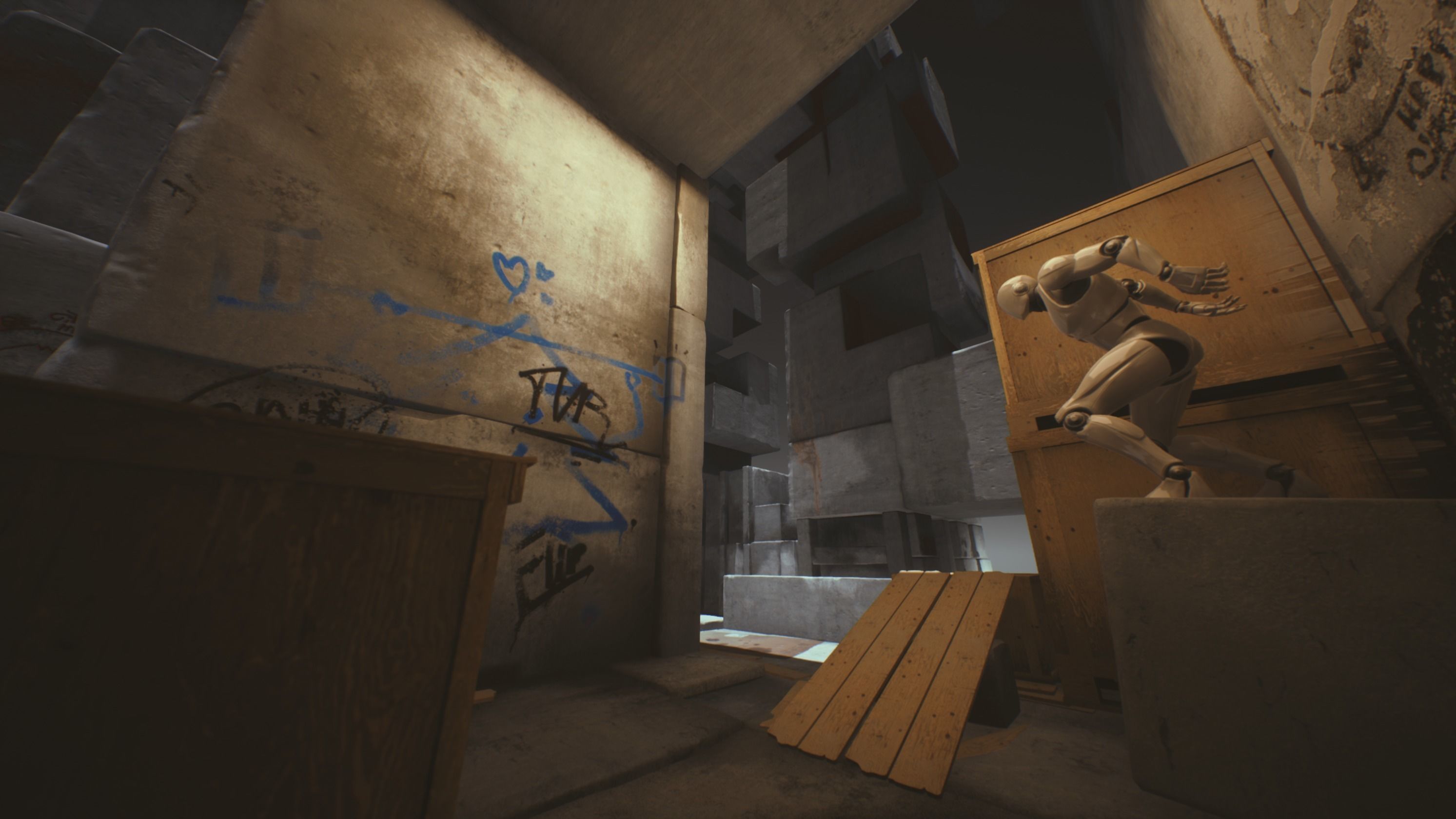 Easy Urban Concrete Kit - Unreal Engine Asset Pack Low-poly 3D model_6