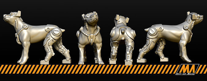 CyberDogs 3D print model