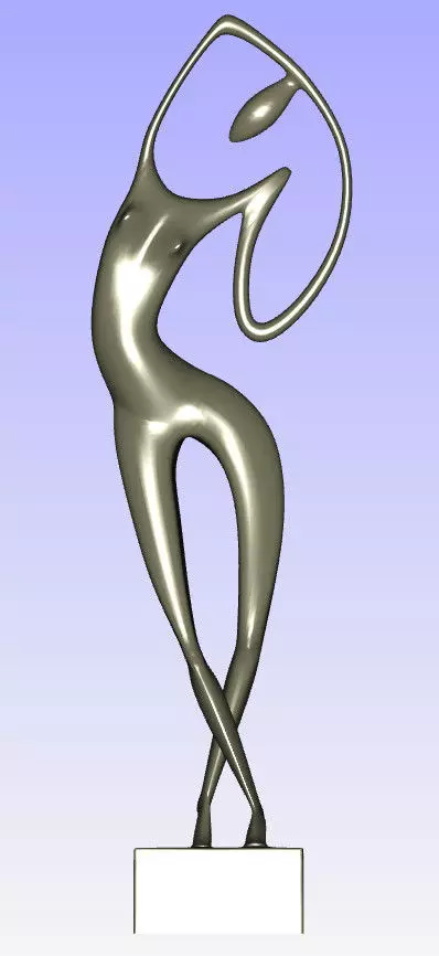 Home statue 3D print model_0