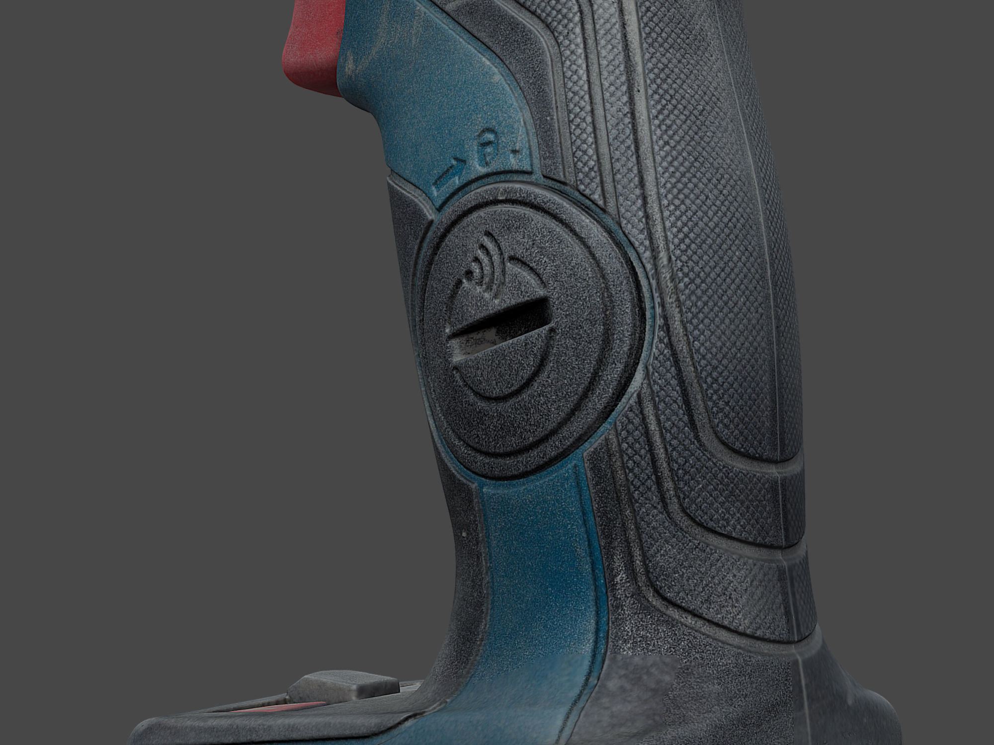 Bosch GDX 18V-200 C Cordless Wrench RAW Scan 3D model_17