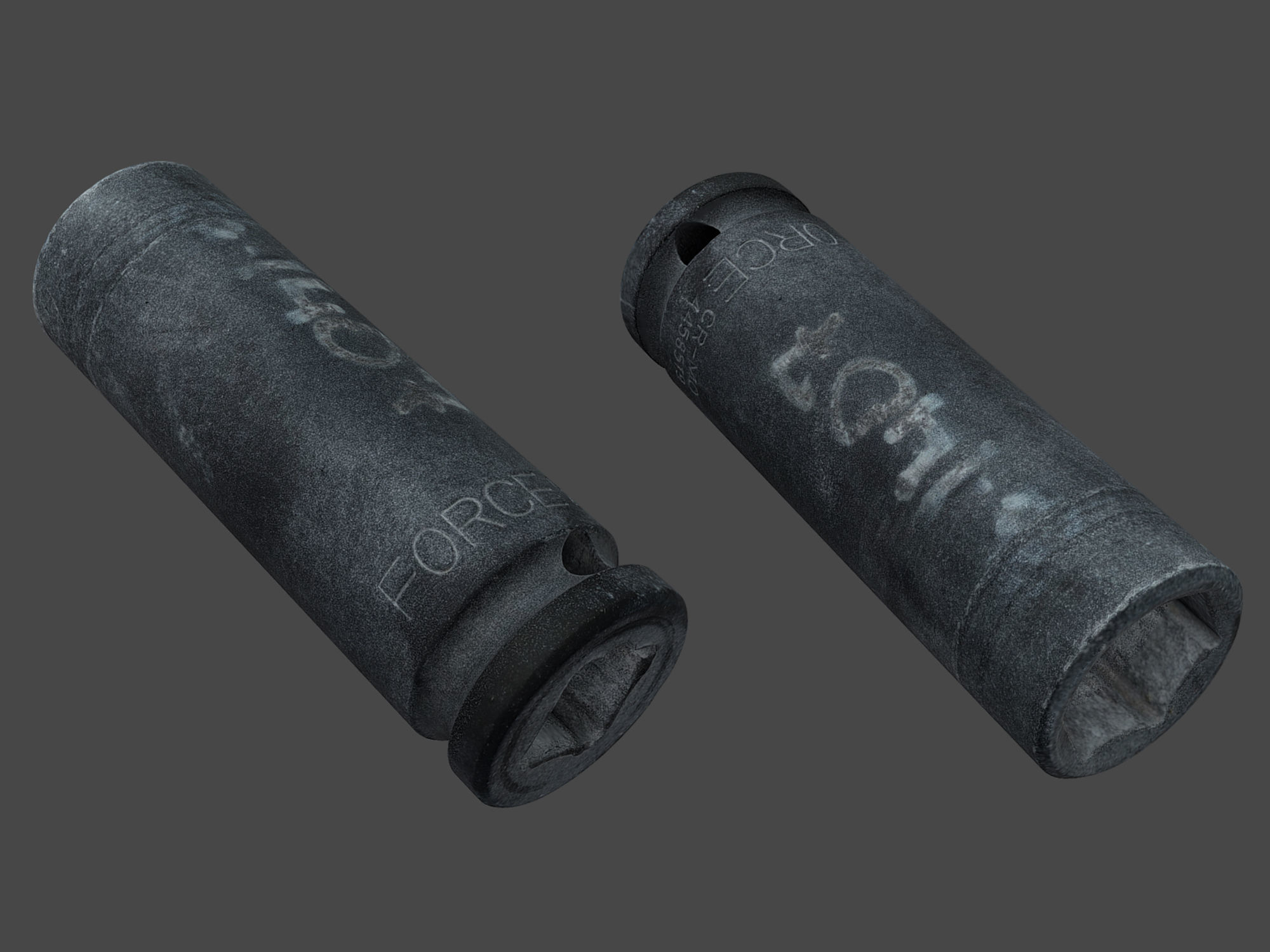 Bosch GDX 18V-200 C Cordless Wrench RAW Scan 3D model_8