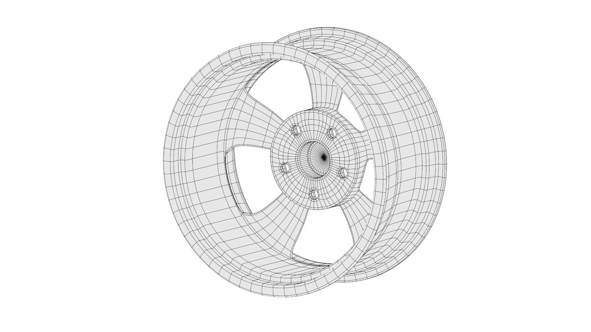 American Racing Torq Thrust 3D model_8