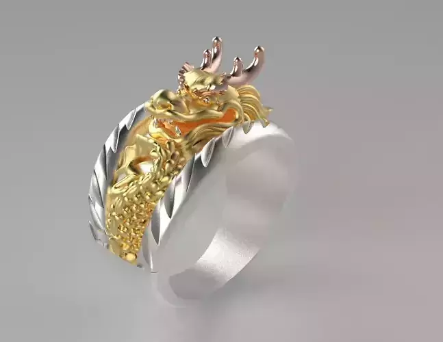 Chinese Dragon Ring